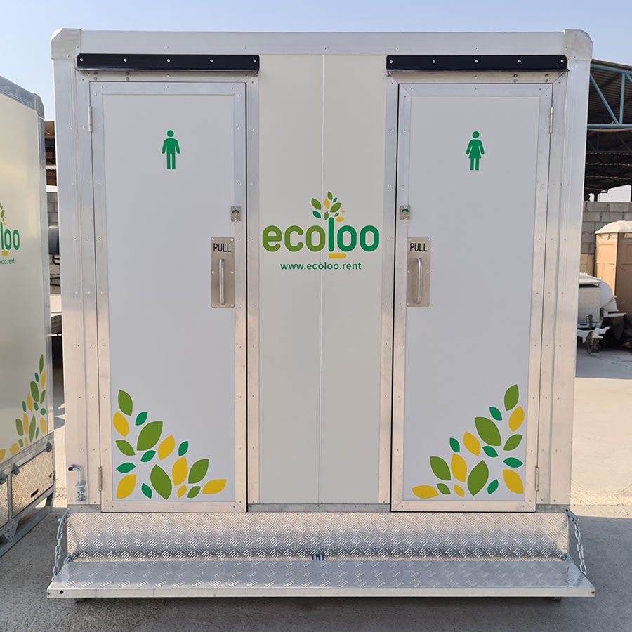 ecobox 2pax solar powered mobile toilet