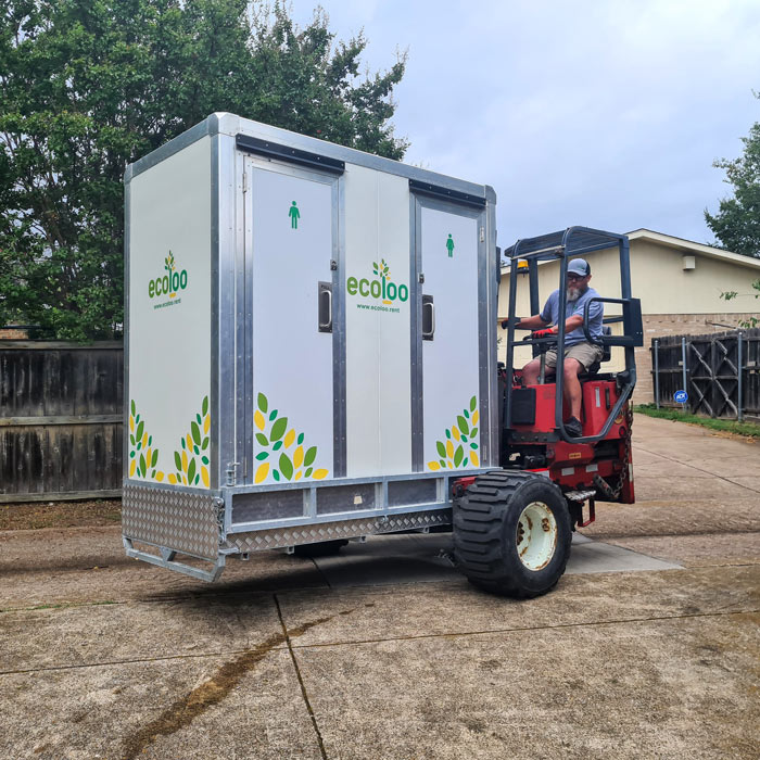 ecoloo self contained mobile toilet
